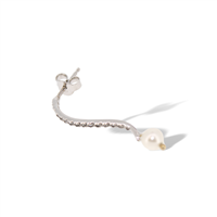 Pendientes Idee Preziose dal 1987 Mujer in Oro blanco Perla IP.OK18B/8 - IP.OK18B/8